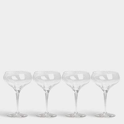 More 7oz. Crystal Coupe Set