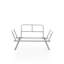 Causeuse moderne avec pieds Alora-665372148