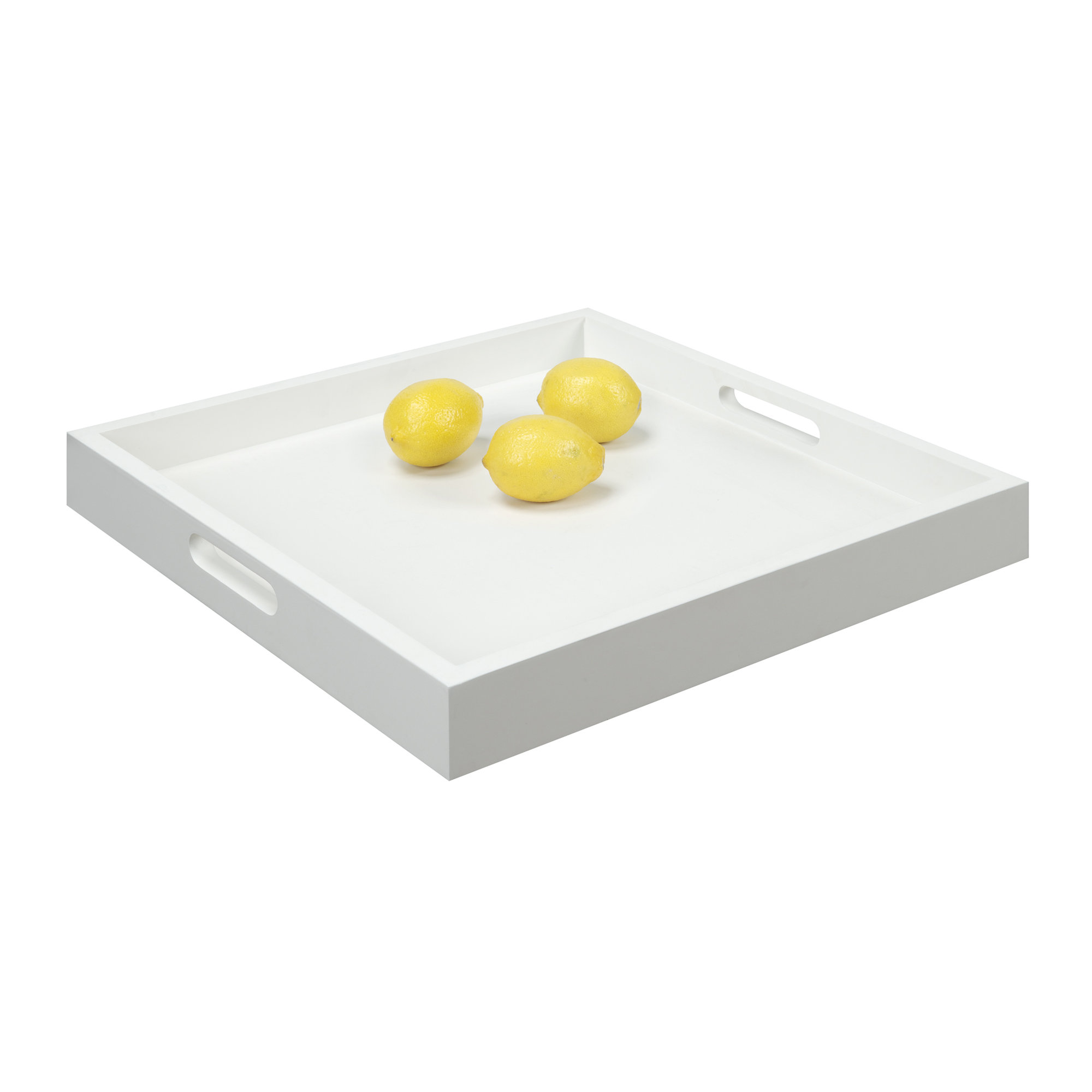 Burke Tray - Set of 1, White