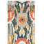 Tapis en laine / coton touffeté à la main Ikat 151-515704603