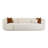 Tov Furniture Fickle Cream Boucle 2-Piece Modular RAF Sofa-1024303466