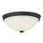 Breanna 2-Light Flush Mount in Black-31902400-31902398