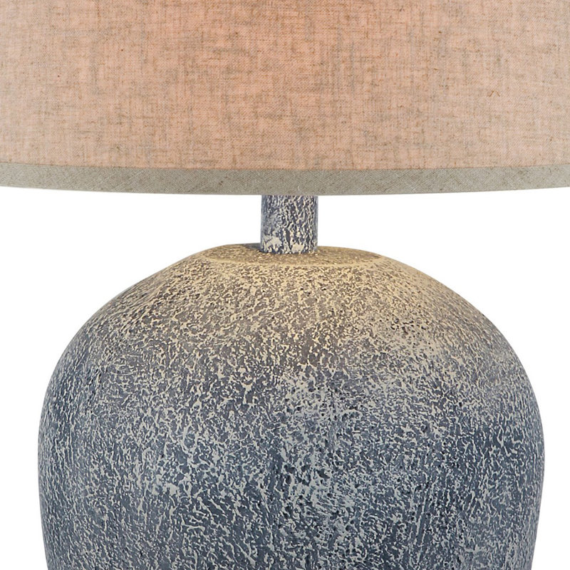 Janic Adjustable Table Lamp, Blue Gray