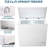 7.0 Cu.ft Deep Freezer, Chest Freezer with 3 Baskets, Energy Saving, 7 Temp Settings-51038230