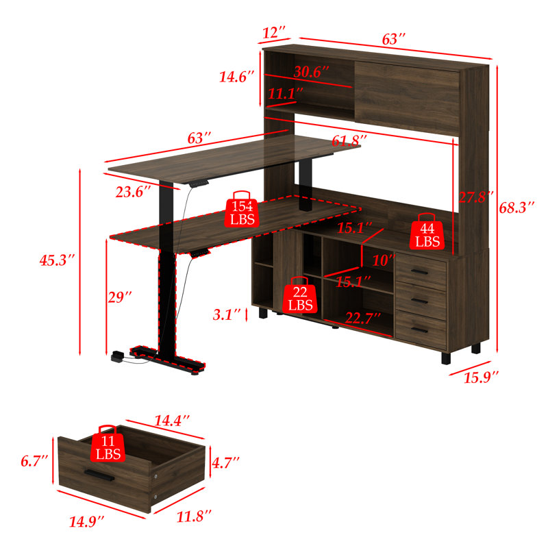 Garage Cabinet With Adjustable Workbench