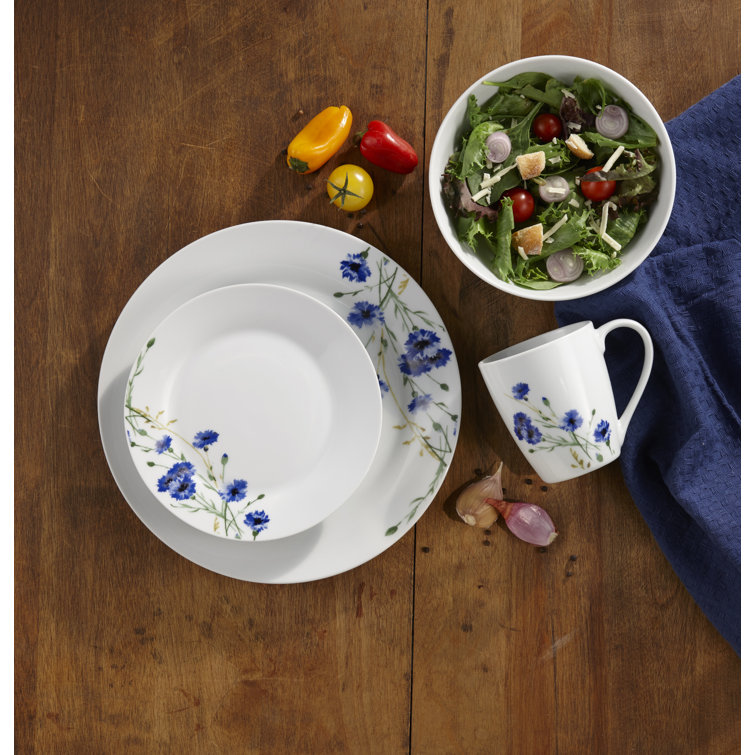 Winston Porter Bosse Porcelain China Dinnerware Set - Service for 4 &  Reviews