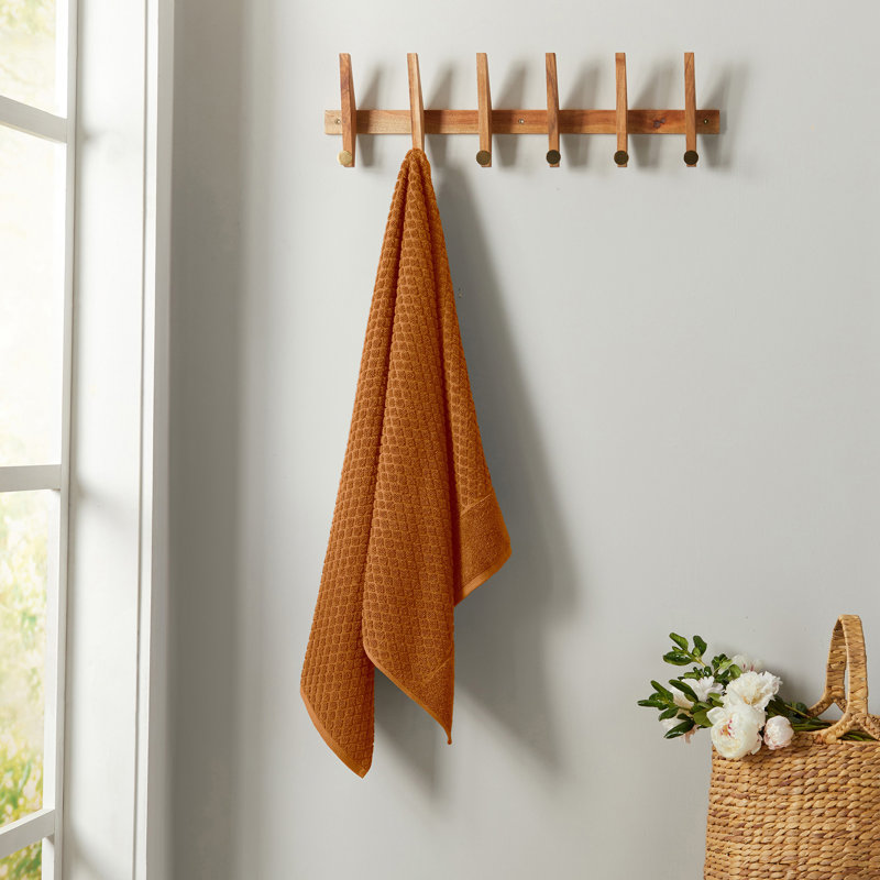Ensemble de serviettes 100% coton ultra doux et absorbant, Cuivre, Serviettes de bain - paquet de 4