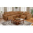 Modern 6-Piece Electric Power Recliner Modular Sofa Set With Console And USB Charging