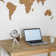 Analogue Battery Tabletop Clock White