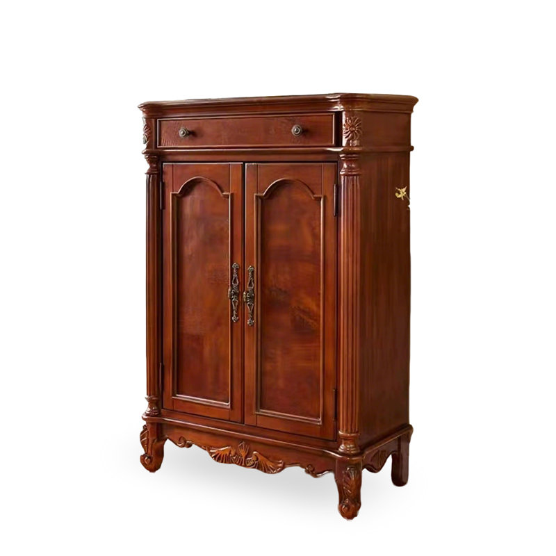 Banc de rangement en bois massif Cherry