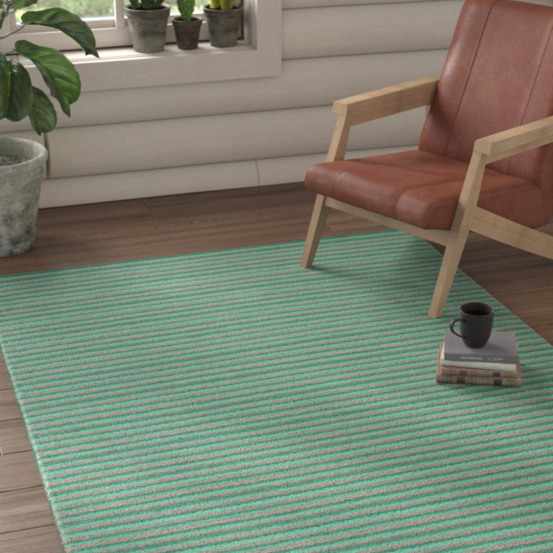 Walton Wool Striped Indoor Rug, Rectangle 8' x 11'