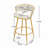 Cecilia  Upholstered Swivel Bar Stool-475123459