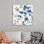 «Cobalt Peony Ii» par Asia Jensen, reproduction sur toile
