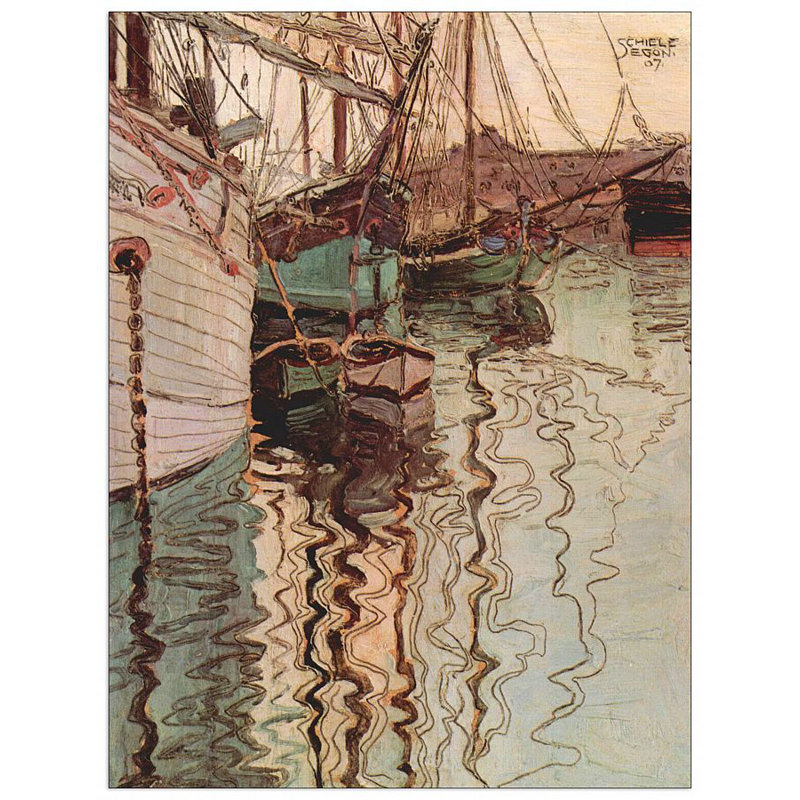 Egon Schiele - Wrapped Canvas Painting, 120cm H x 90cm W x 1.8cm D