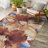 Kai Red Orange Blue Machine Washable Indoor/Outdoor Rugs-1079169423