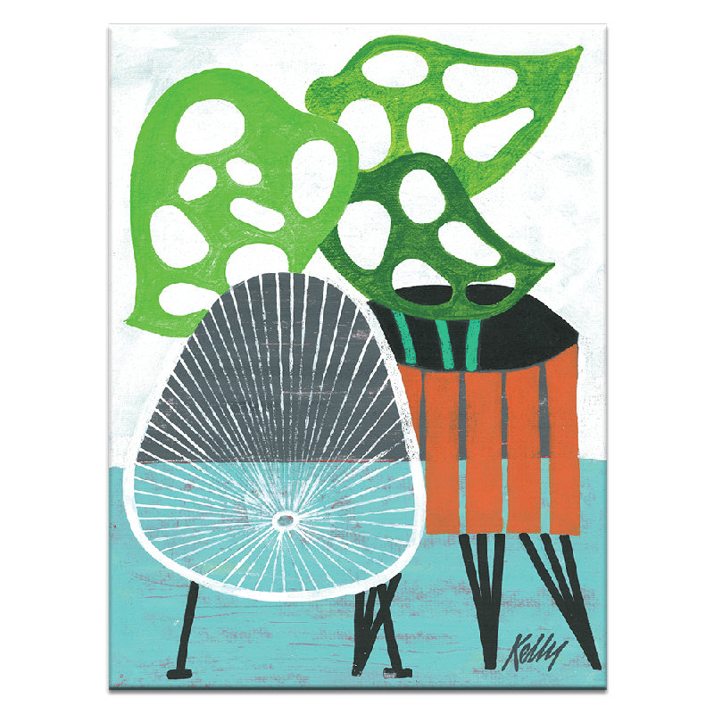 Acapulco by Kelly - Art Prints, 51" H x 41" W, Wrapped Canvas