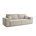 Cream Polyester/Chenille