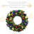 30 " Handmade Mixed Greenery Wreath