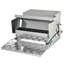 Poulet en acier galvanisé et aluminium - 25 lb, pour une expérience d'alimentation supérieure