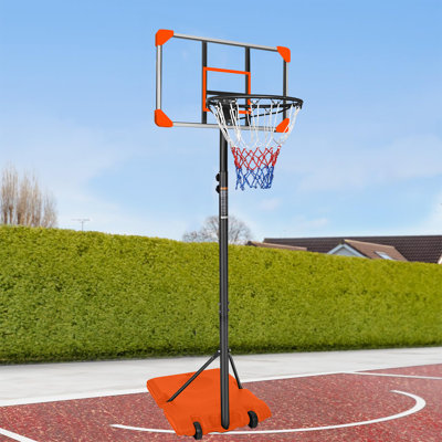 Panier de basketball portatif en acier à hauteur ajustable l 26 po