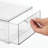 mDesign Plastic Stackable Kitchen Pantry Storage Organizer with Drawer-70924783-98155942
