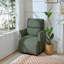 Fauteuil d'appoint rembourré avec repose-pieds avec rangement-1385108749