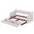 Upholstered Daybed With Two Drawers-1646944610