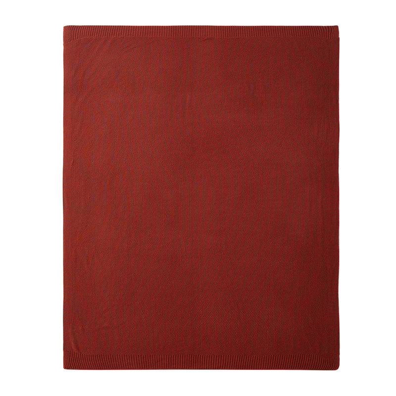 Jeté en coton uni Latitude Run® Home, Ruat