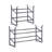 Expandable & Stackable 2-tier Shoe Rack-1282462503