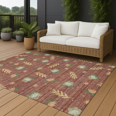 Machine Washable Indoor/Outdoor Chantille ACN2795 Kids Rug