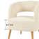 Bahtiyar Upholstered Accent Chair with Ottoman