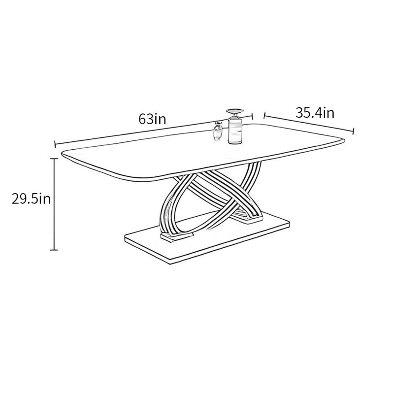 Ridgelake, White/Gray, 29.5"H x 63"L x 35.4"W