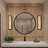 Mikinzie LED Wall Sconces Wallchiere Flush Mounted Sconces with Alabaster Shade-1337848017