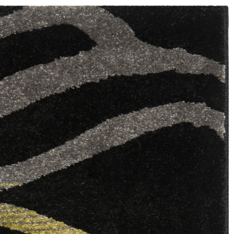 Shroyer Porcello Performance Abstract Rug, Rectangle 5'3" x 7'7"