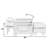Single sofa recliner with manually adjustable backrest, USB charging port on the armrest side, phone stand included, hidden armrest storage, and a matching storage ottoman-25621991