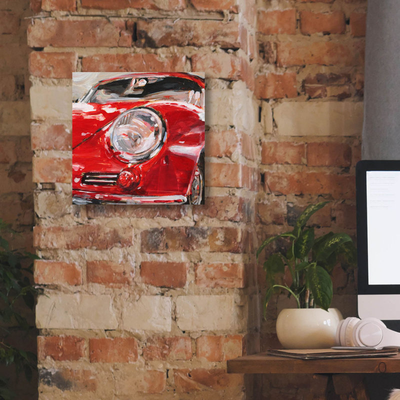 «Sportscar Collection 1» par Ethan Harper, art mural sur toile, H 12 po x l 12 po x P 0,75 po