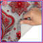 Tapis de bain floral rouge complexe-1080131054