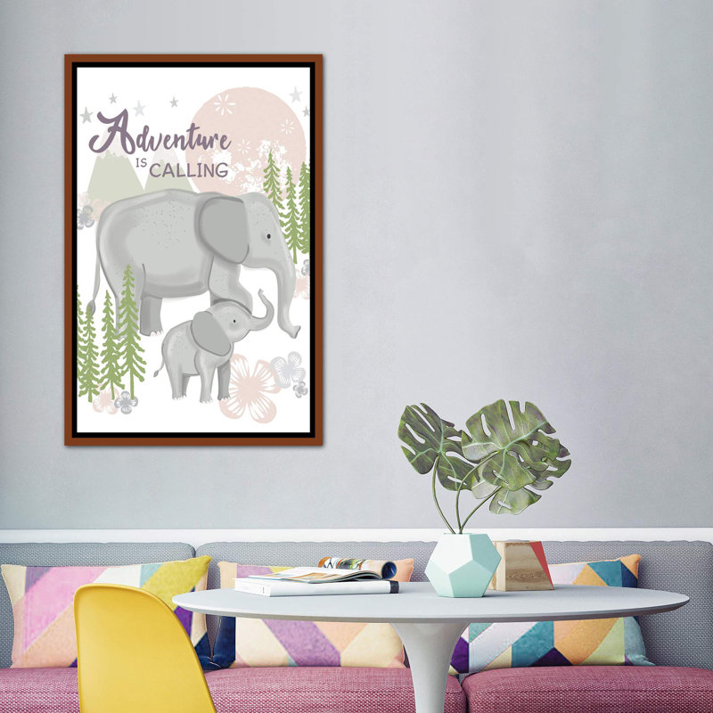 «Baby Beyond the Stars V» par Lisa White boutons - impression d'art graphique, H 60 po x l 40po x P 1,5 po, Pas de tapis