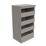 Modular Storage 21.38" W Drawer Unit with 4 Drawers