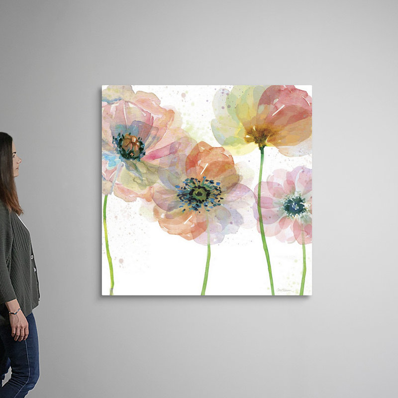 «Summer Fields I», reproduction d'art sur toile, Toile tendue, H 48 po x l 48 po x P 1,25 po