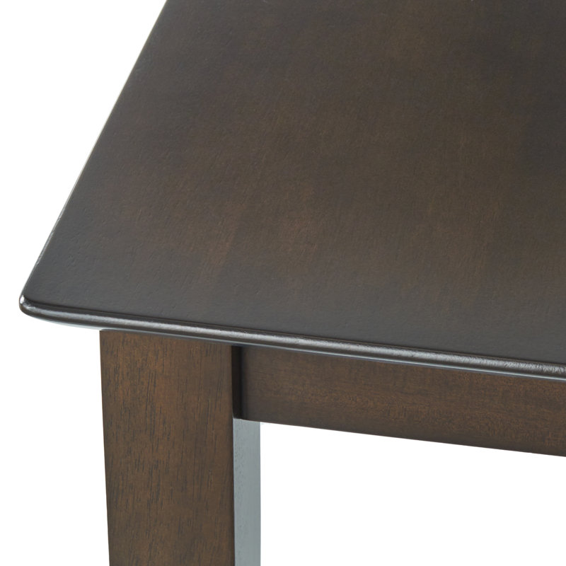 Skiatook Solid Wood Base Dining Table, Expresso