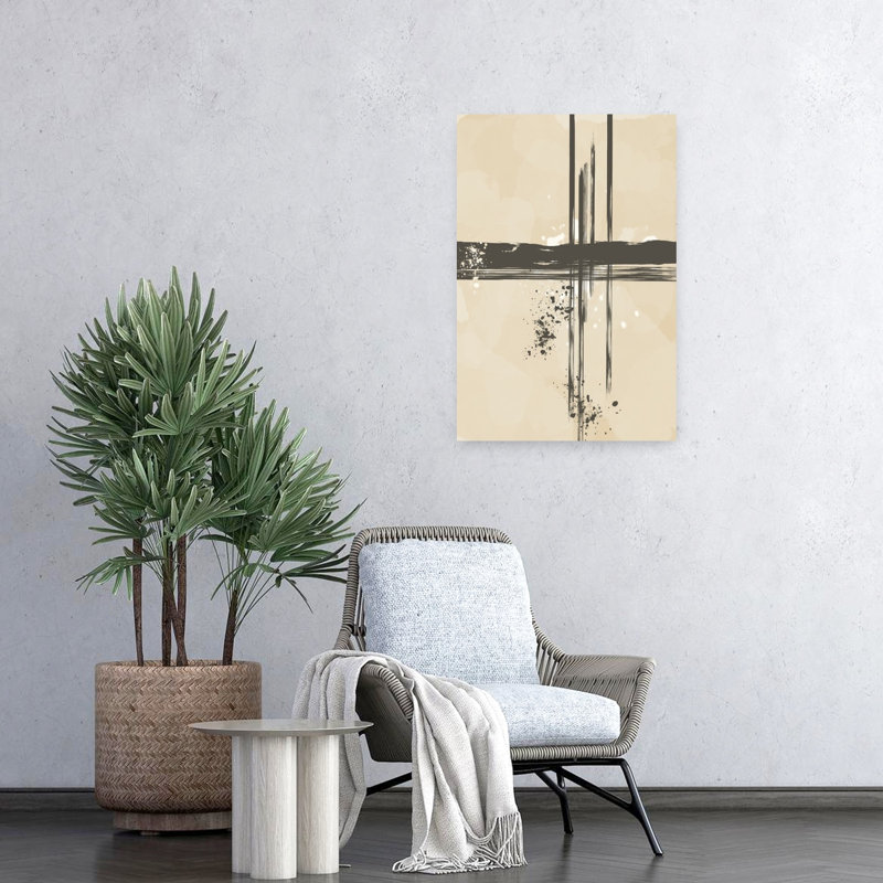 Composition In Stripes No 6 by Sannel Larson - Wrapped Canvas Print, 60.96 cm H x 40.64 cm W
