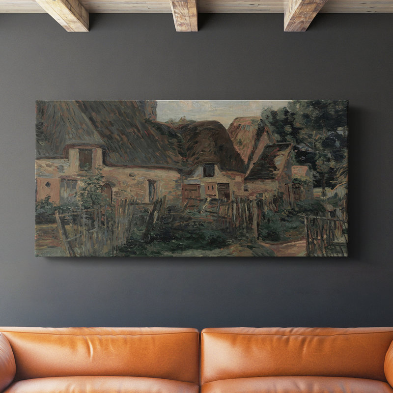 Série paysage - CML XXII - Toile tendue avec châssis - Prêt à être accroché, H 16 po x l 32 po