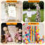 Porte-affiche de mariage, or-123298842
