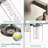 3-Light Vanity Lights, Bathroom Light Fixture, LED Dimmable Modern Wall Lighting Over Mirror With Bubble And Clear Glass Shade For Hallway, Bedroom. (Integrated LED Bulbs Included)-1799342435