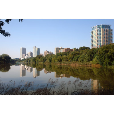 Milwaukee Skyline by Stevieg999 - Wrapped Canvas Print
