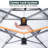Outdoor Gazebo 10x10 with Mosquito Netting, Pop Up Canopy Screen Tent for Camping, Backyard