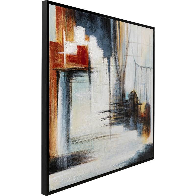 Framed picture Visione Front 100 x 100cm