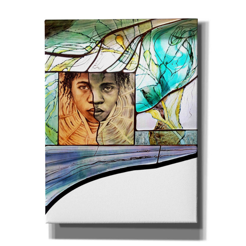 Epic Graffiti 'Voyage' By Rita Shimelfarb, Giclee " Voyage " by Rita Shimelfarb, 16" H x 12" W x 0.75" D