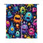 2Pcs rideaux Funky Alien-1361182363